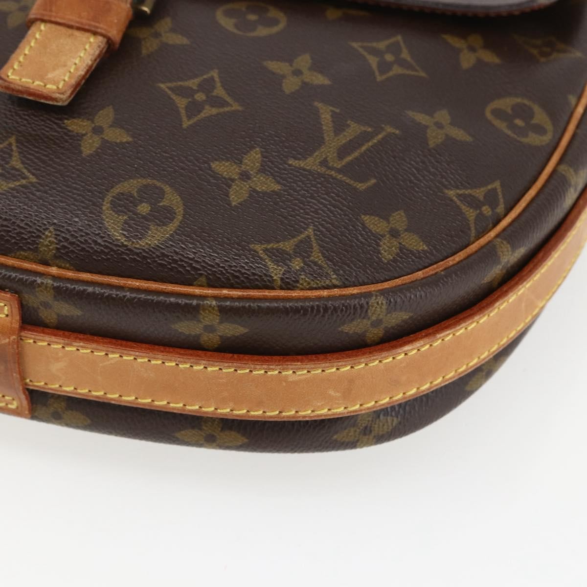 Louis Vuitton Jeune Fille Handbag Monogram Canvas, BROWN, CANVAS, Shoulder bag