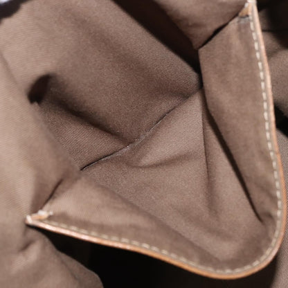 Chloe Harley Handbag Canvas with Leather, BEIGE, CANVAS, Handbag
