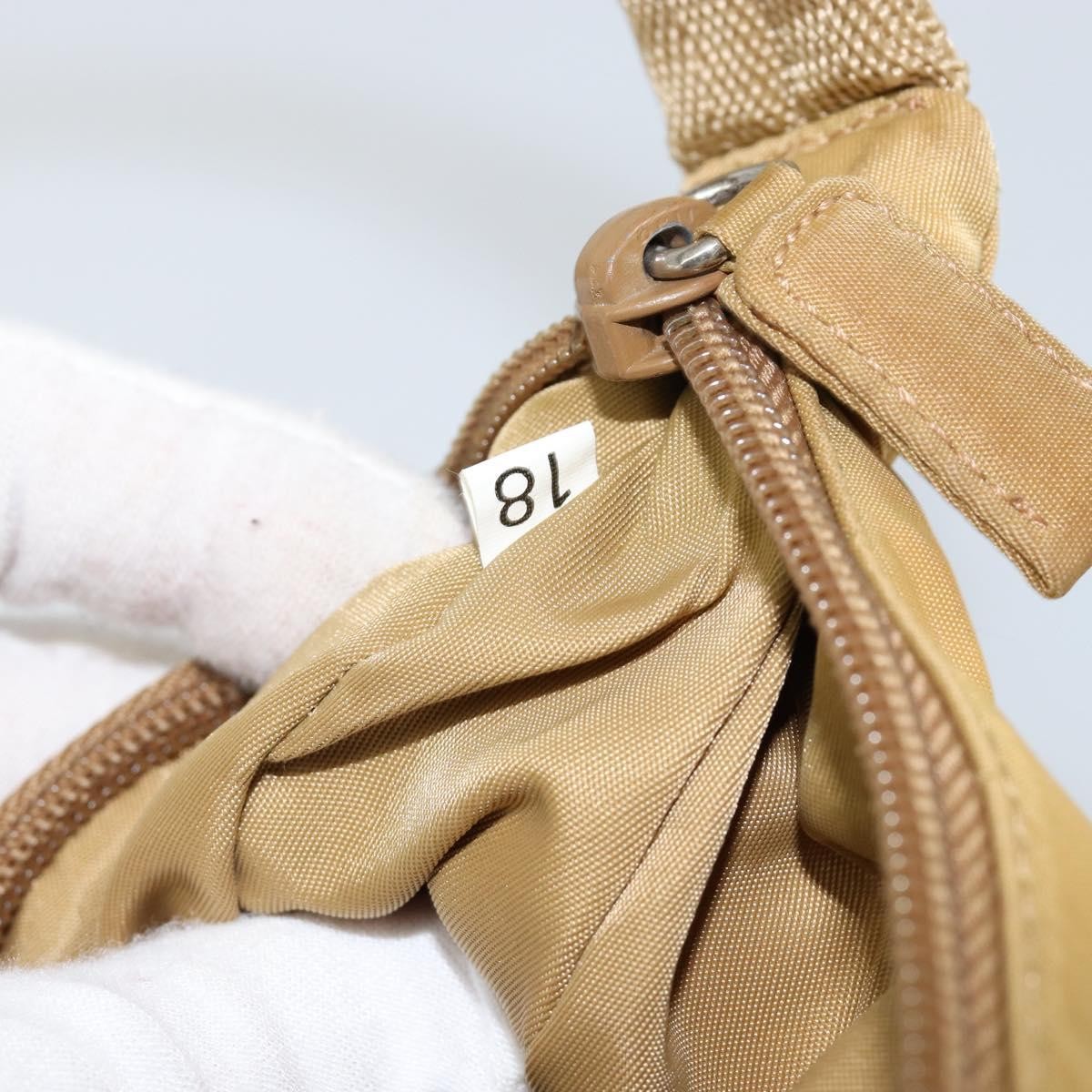 Prada Re-Edition 2000 Hobo Tessuto, Beige, Nylon, Clutch