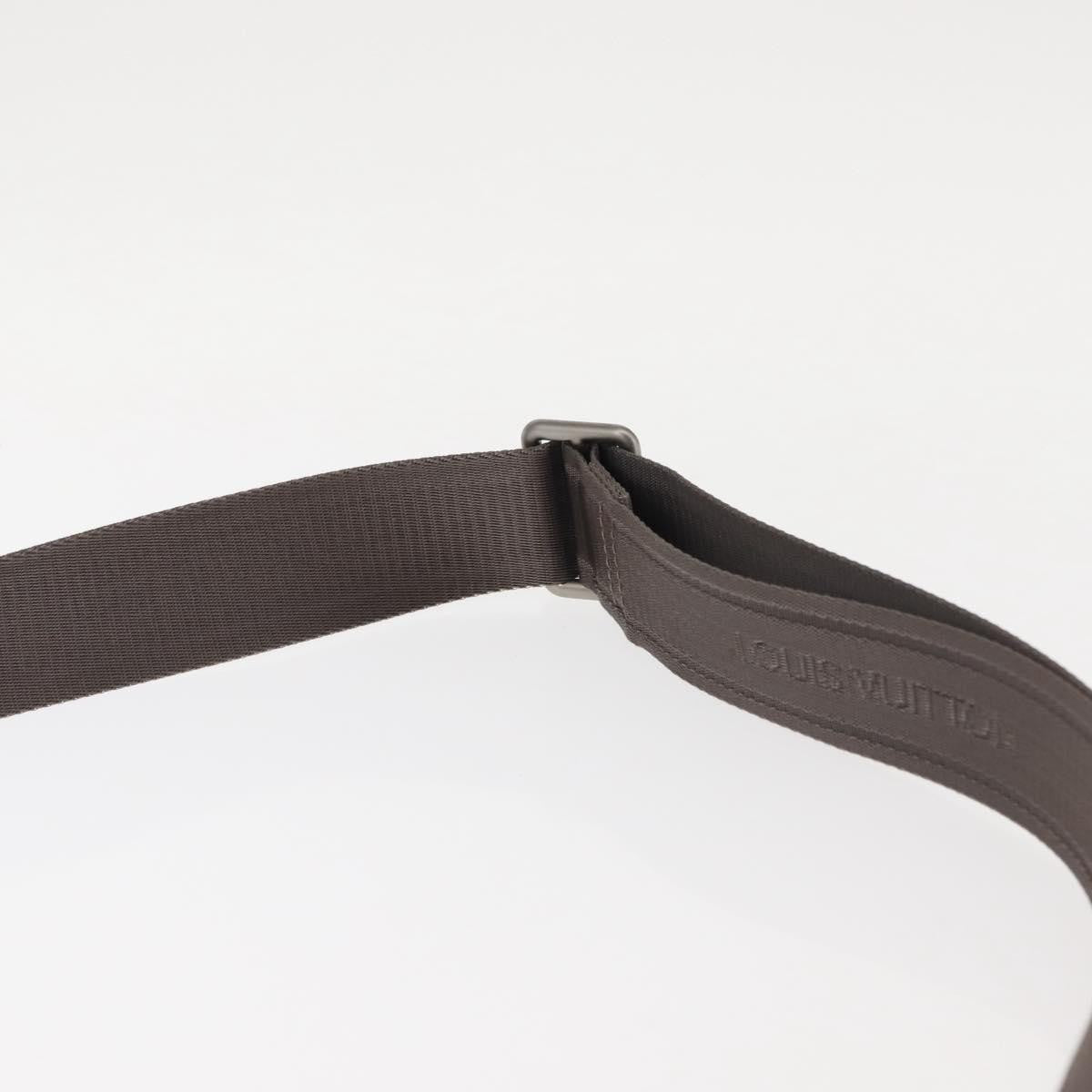 Louis Vuitton District Messenger Bag Damier Infini Leather, GRAY, LEATHER, Shoulder bag