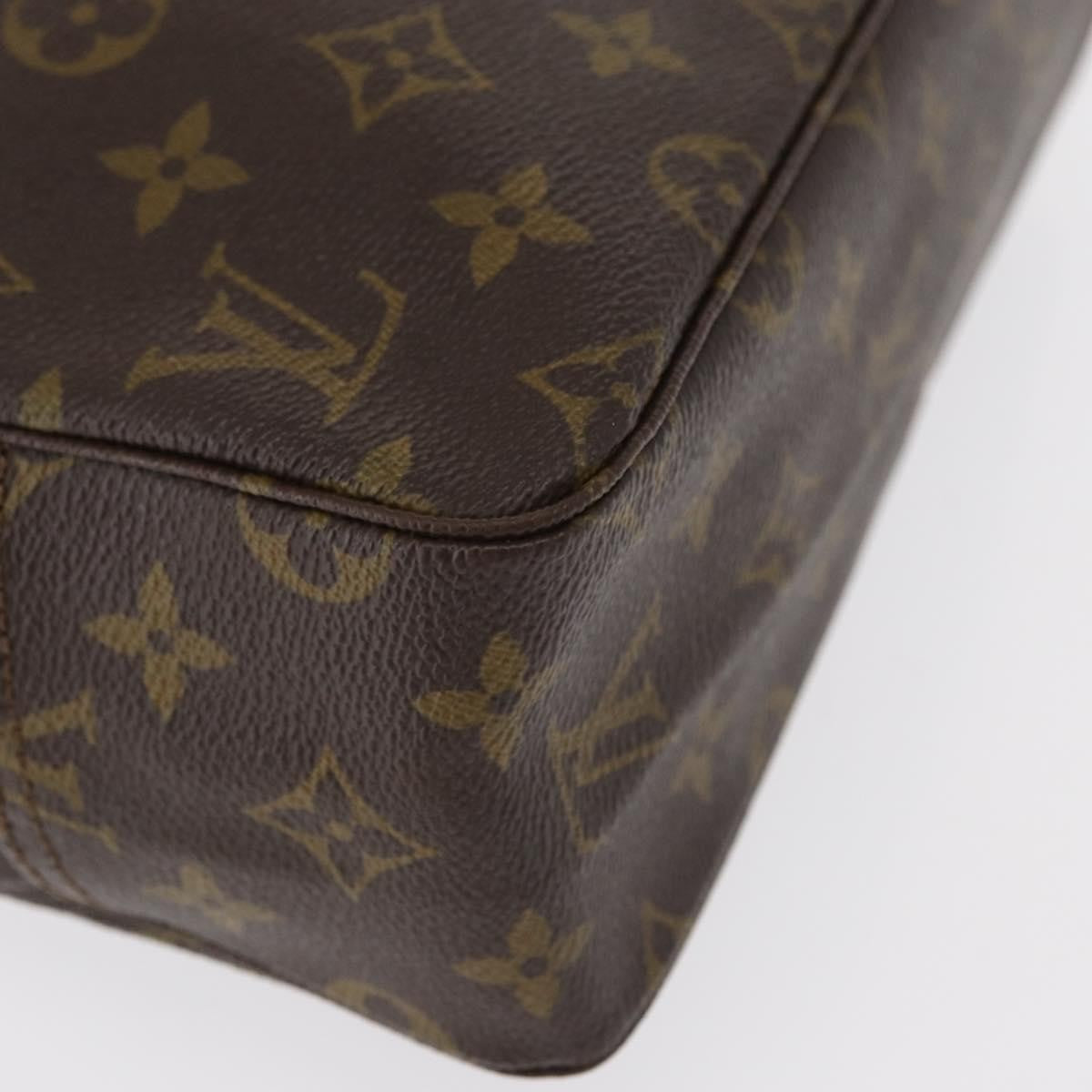 Louis Vuitton Trousse Toilette Monogram Canvas, BROWN, CANVAS, Clutche & pouche