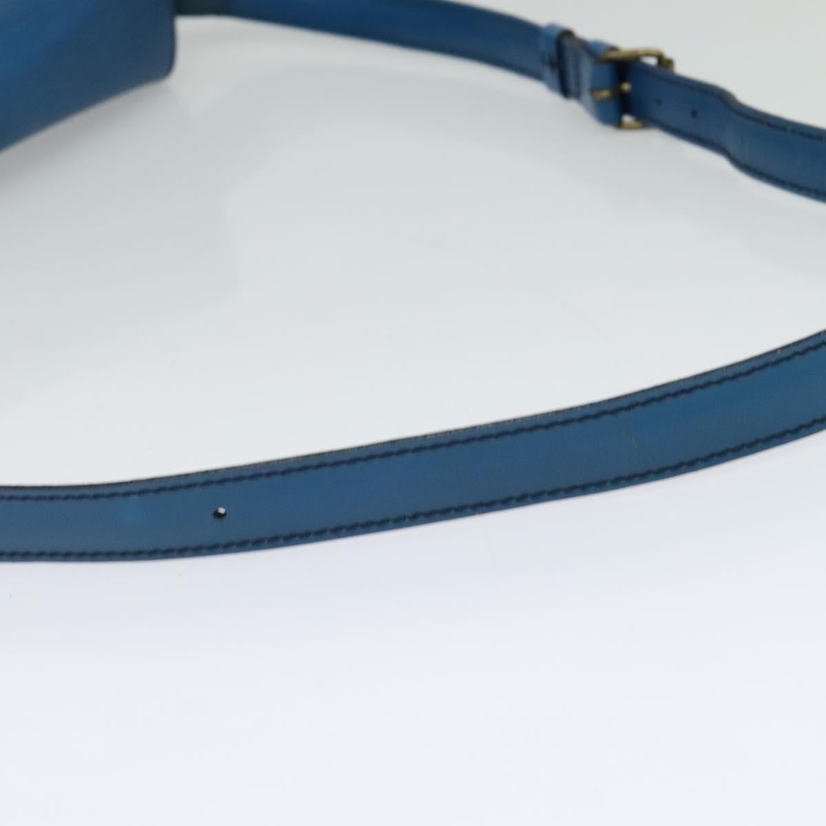 Louis Vuitton Cartouchiere Handbag Epi Leather, BLUE, LEATHER, Shoulder bag