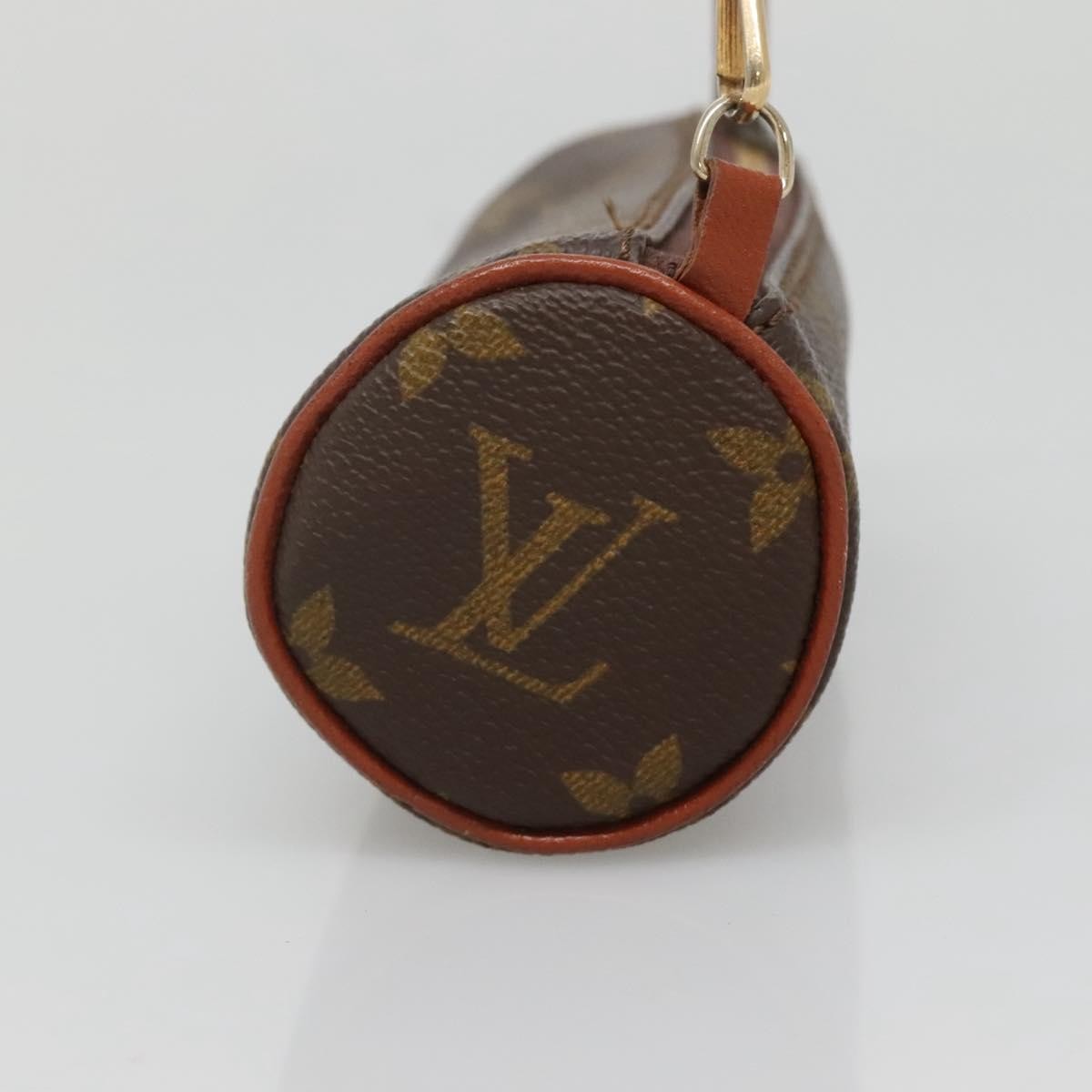 Louis Vuitton Papillon Pochette Monogram Canvas, BROWN, CANVAS, Handbag