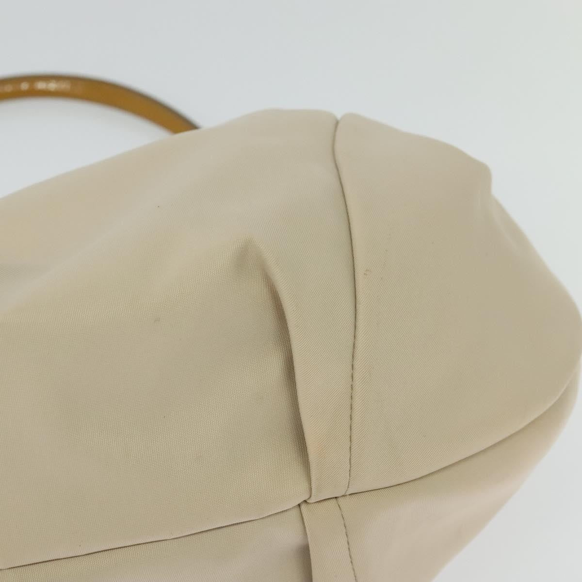 Salvatore Ferragamo Vala Handbag Nylon, BEIGE, NYLON, Handbag