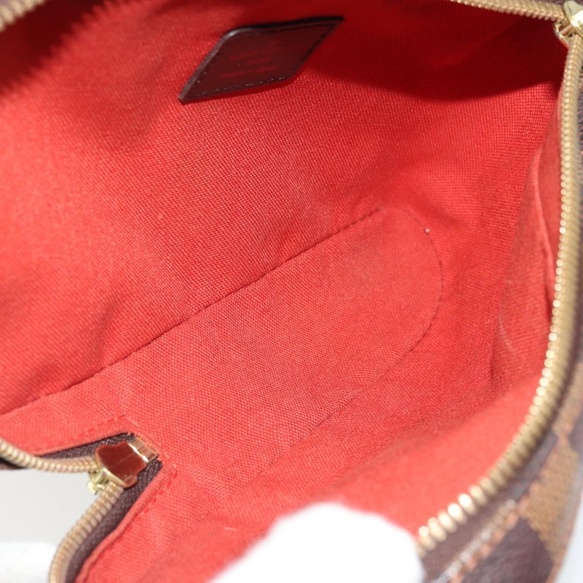 Louis Vuitton Geronimos Waist Bag Damier, Brown, Canvas, Shoulder Bag