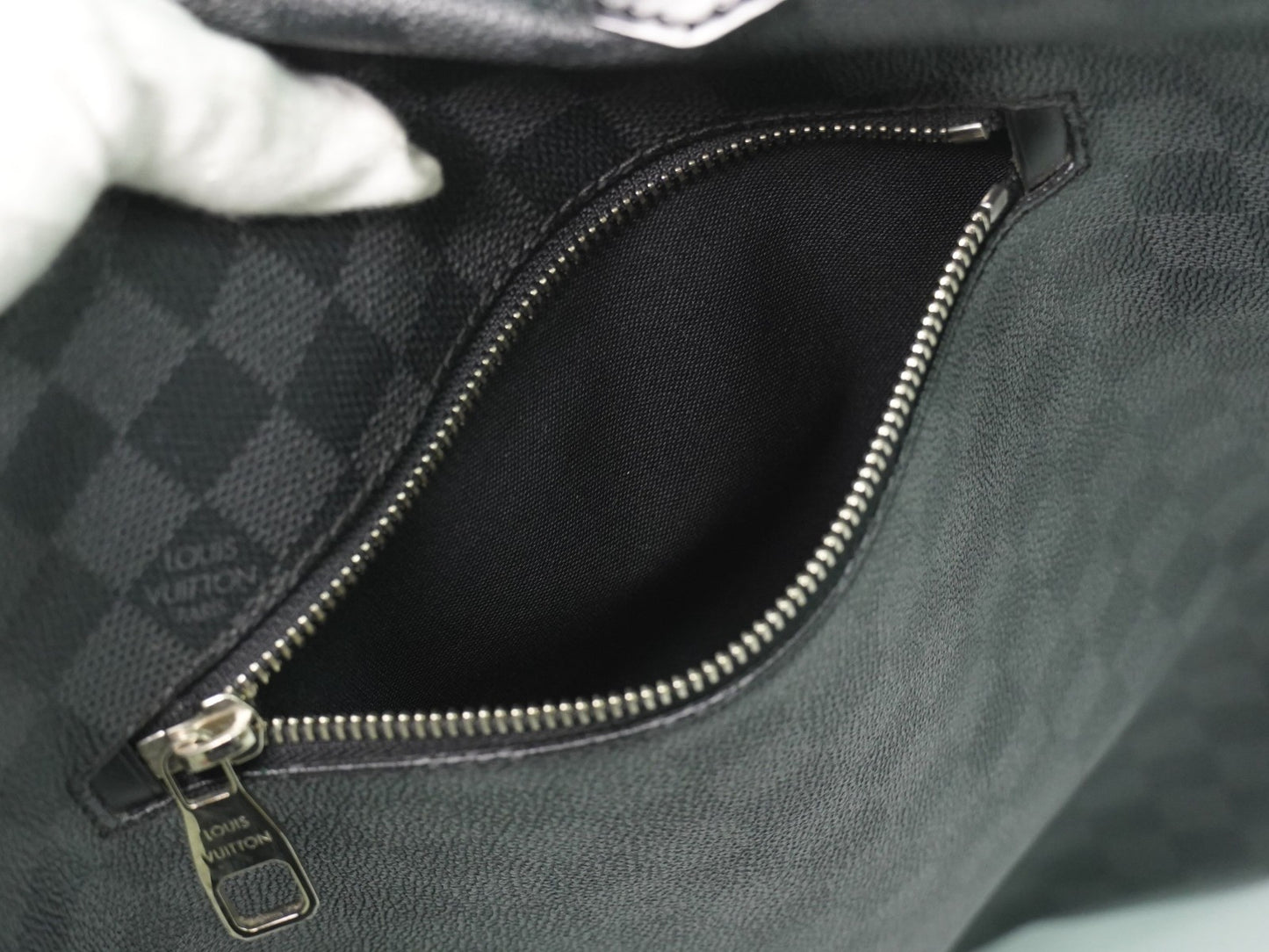 Louis Vuitton Mick Messenger Bag Damier Graphite, BLACK, CANVAS, Shoulder bag