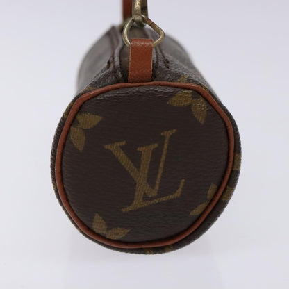 Louis Vuitton Papillon Pochette Monogram Canvas, BROWN, CANVAS, Handbag