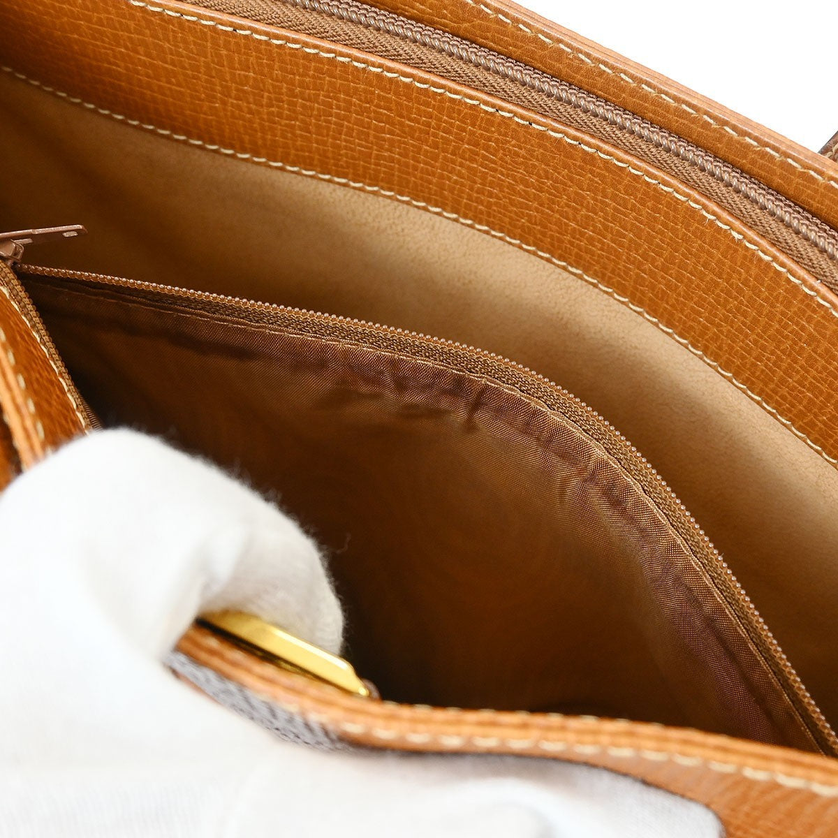 Loewe Vintage Shoulder Bag Leather, BROWN, LEATHER, Shoulder bag