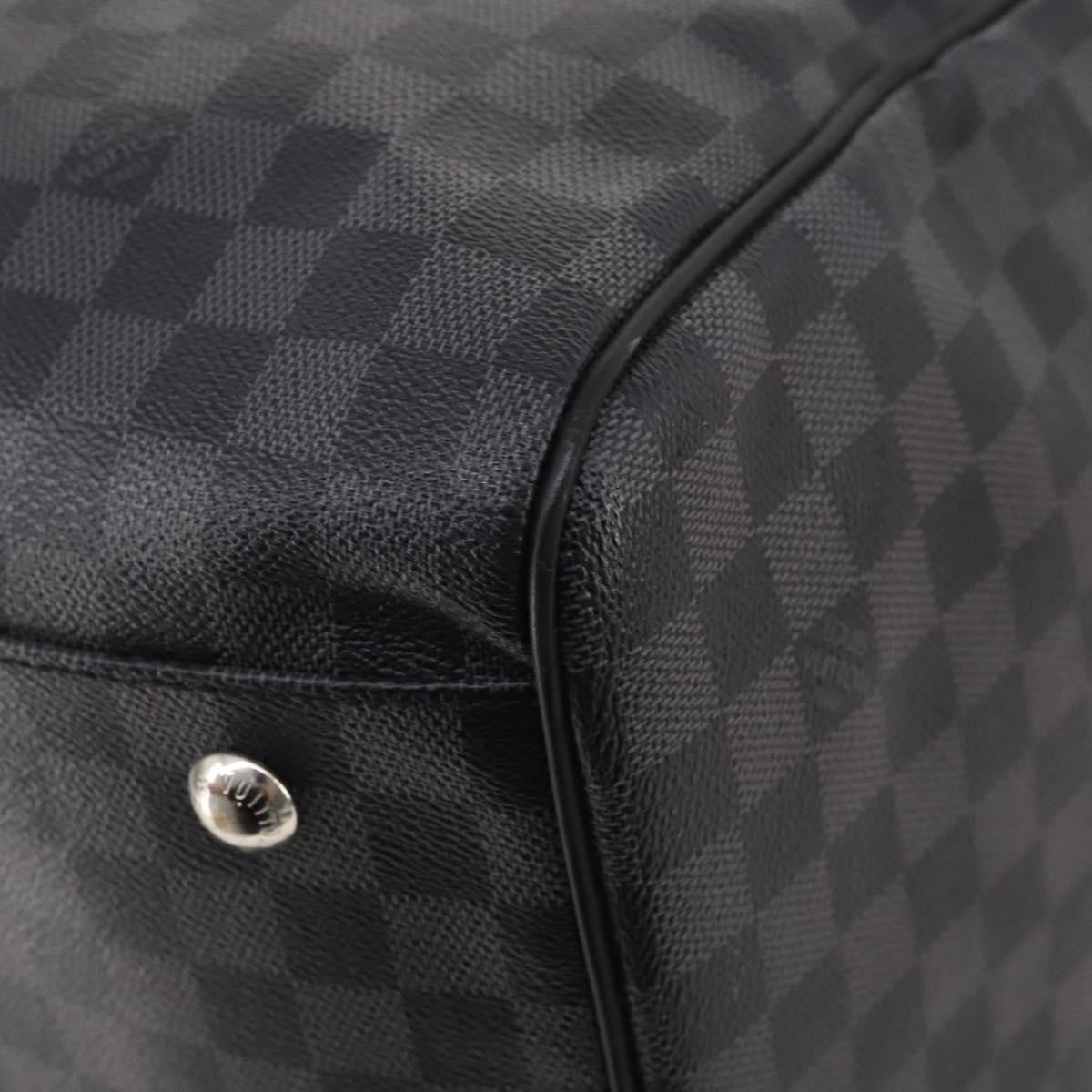 Louis Vuitton Roadster Duffle Bag Damier Graphite, Gray, Canvas, Travel Bag