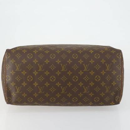 Louis Vuitton Speedy Handbag Monogram Canvas, BROWN, CANVAS, Handbag