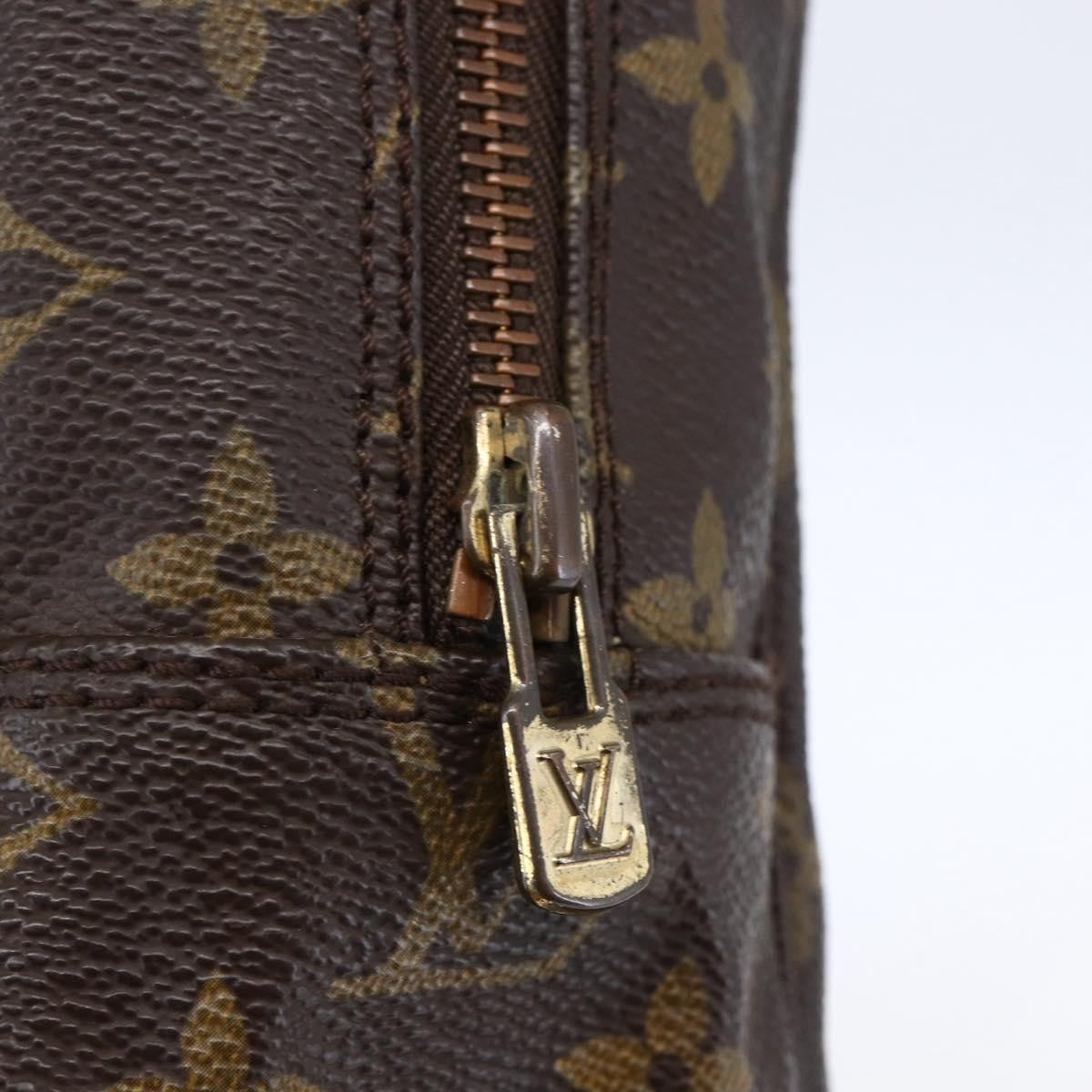 Louis Vuitton Trousse Toilette Monogram Canvas, BROWN, CANVAS, Clutche & pouche