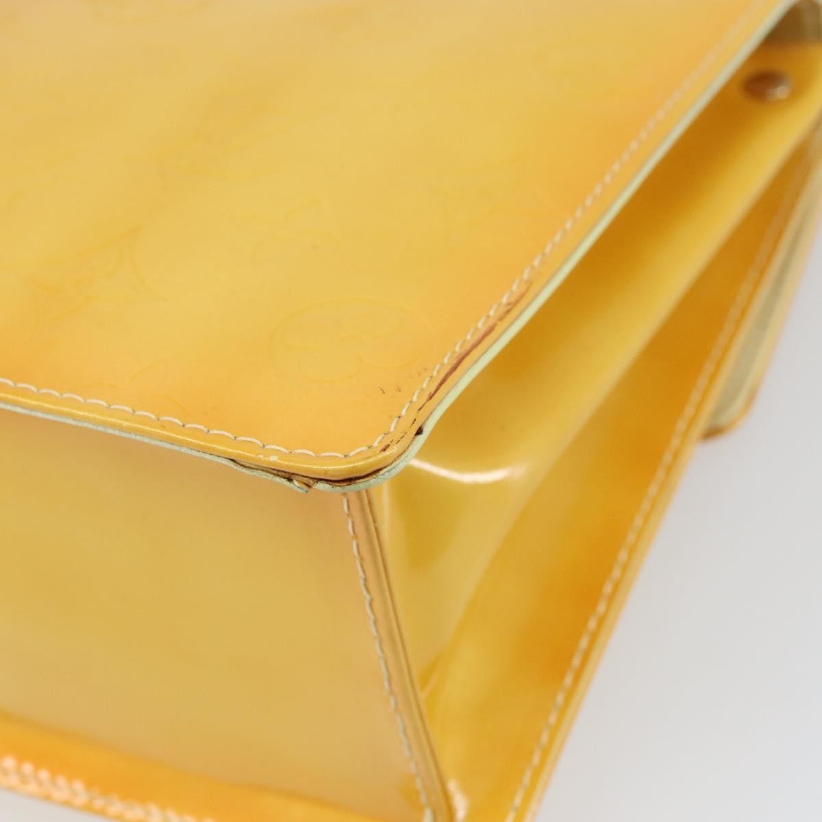 Louis Vuitton Spring Street NM Handbag Patent leather, YELLOW, PATENT_LEATHER, Handbag