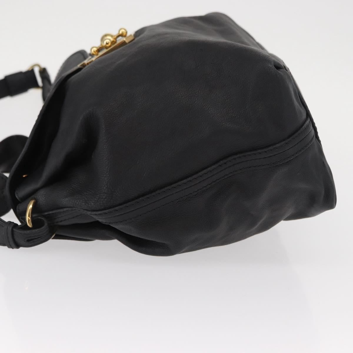 Chloe Elsie Convertible Satchel Leather, BLACK, LEATHER, Handbag