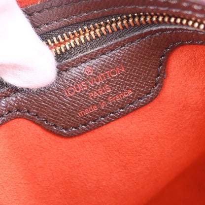 Louis Vuitton Marais Bucket Bag Damier, BROWN, CANVAS, Tote bag