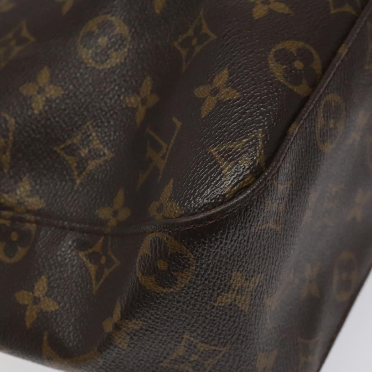 Louis Vuitton Looping Handbag Monogram Canvas, BROWN, CANVAS, Handbag