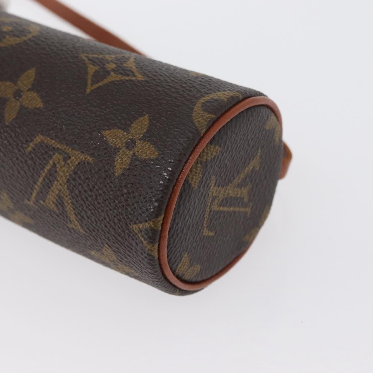 Louis Vuitton Papillon Pochette Monogram Canvas, BROWN, CANVAS, Clutche & pouche