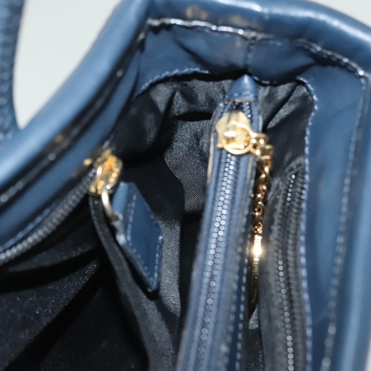 Celine Handbag Nylon, NAVY, NYLON, Handbag