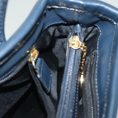 Celine Handbag Nylon, NAVY, NYLON, Handbag