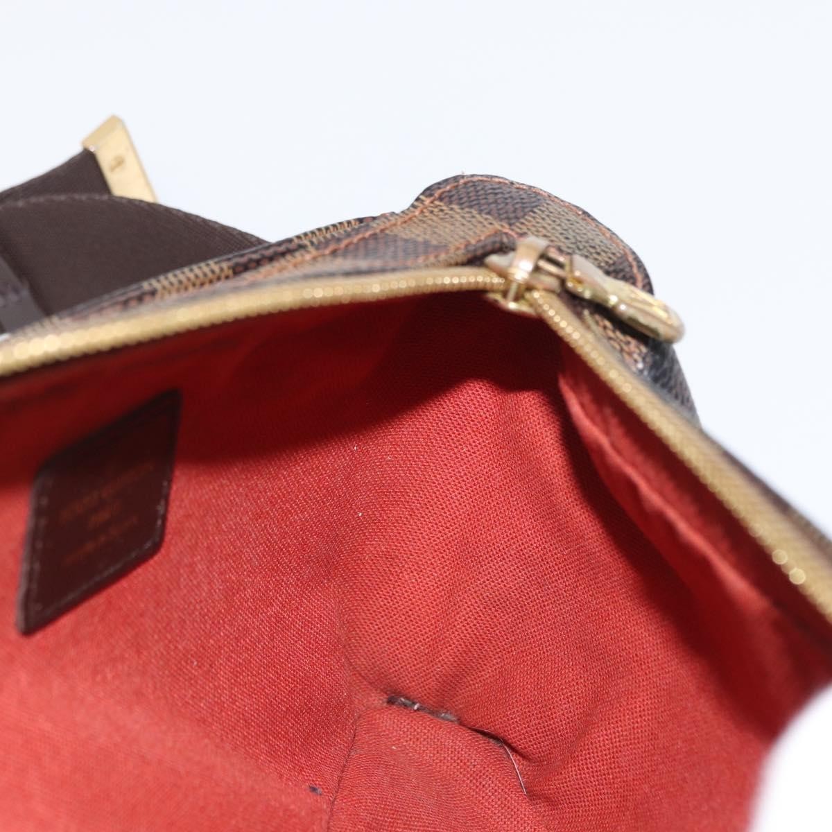 Louis Vuitton Geronimos Waist Bag Damier, BROWN, CANVAS, Shoulder bag
