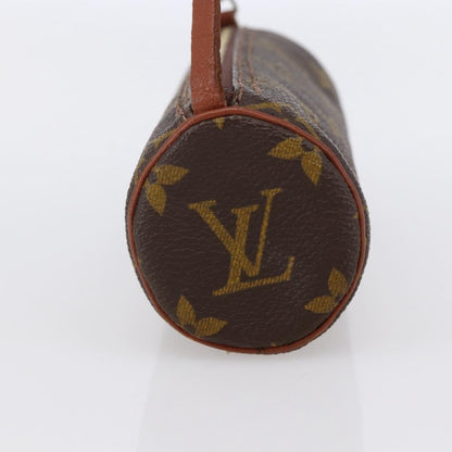 Louis Vuitton Papillon Pochette Monogram Canvas, Brown, Canvas, Clutch