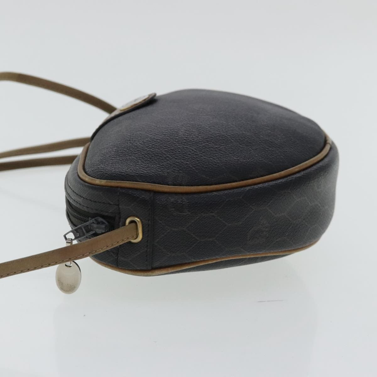 Christian Dior Vintage Honeycomb Shoulder Bag Canvas, BLACK, CANVAS, Shoulder bag