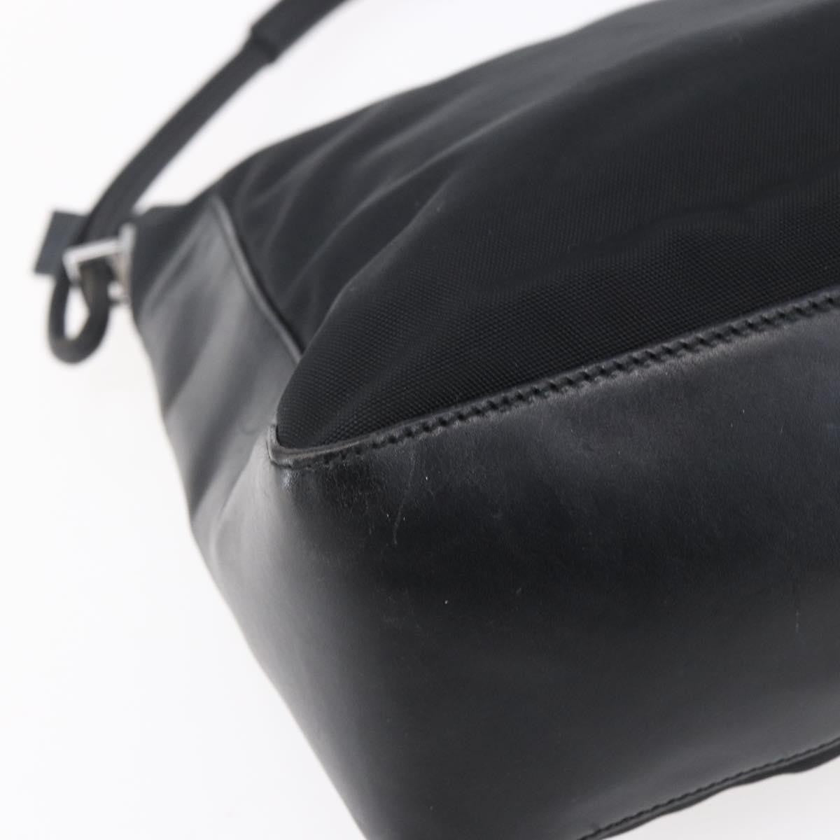 Gucci Zip Hobo Canvas, BLACK, CANVAS, Shoulder bag