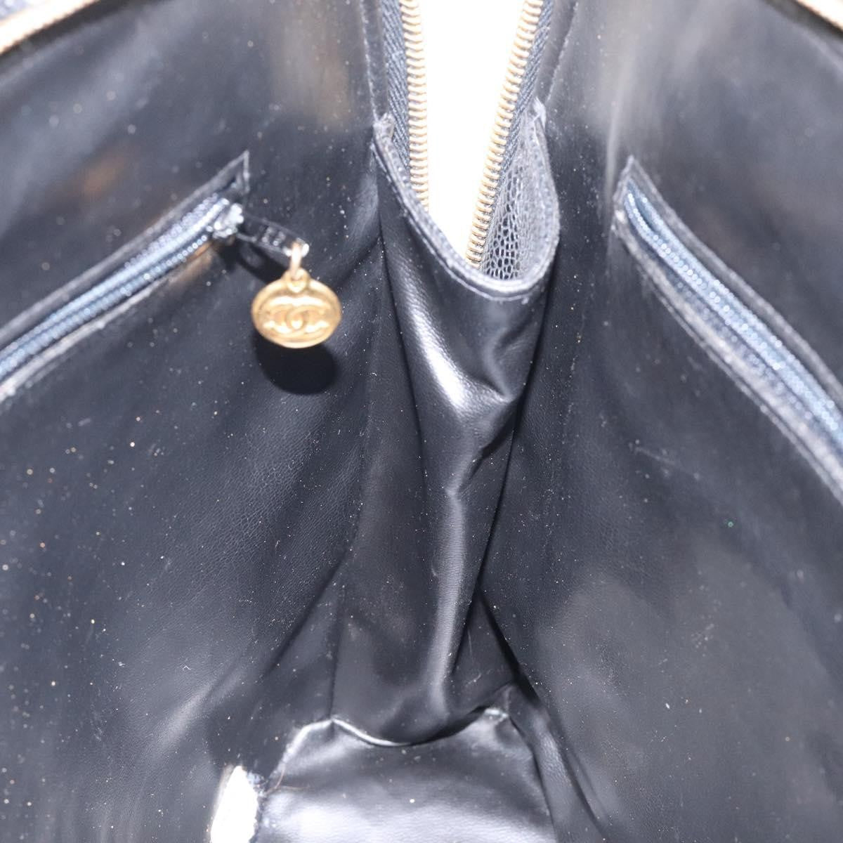 Chanel Vintage CC Dome Bag Caviar, Black, Calfskin, Handbag