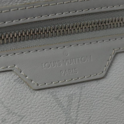 Louis Vuitton Double Flat Messenger Bag Limited Edition Logo Story Monogram Canvas and Denim, MULTICOLOUR, CANVAS, Shoulder bag