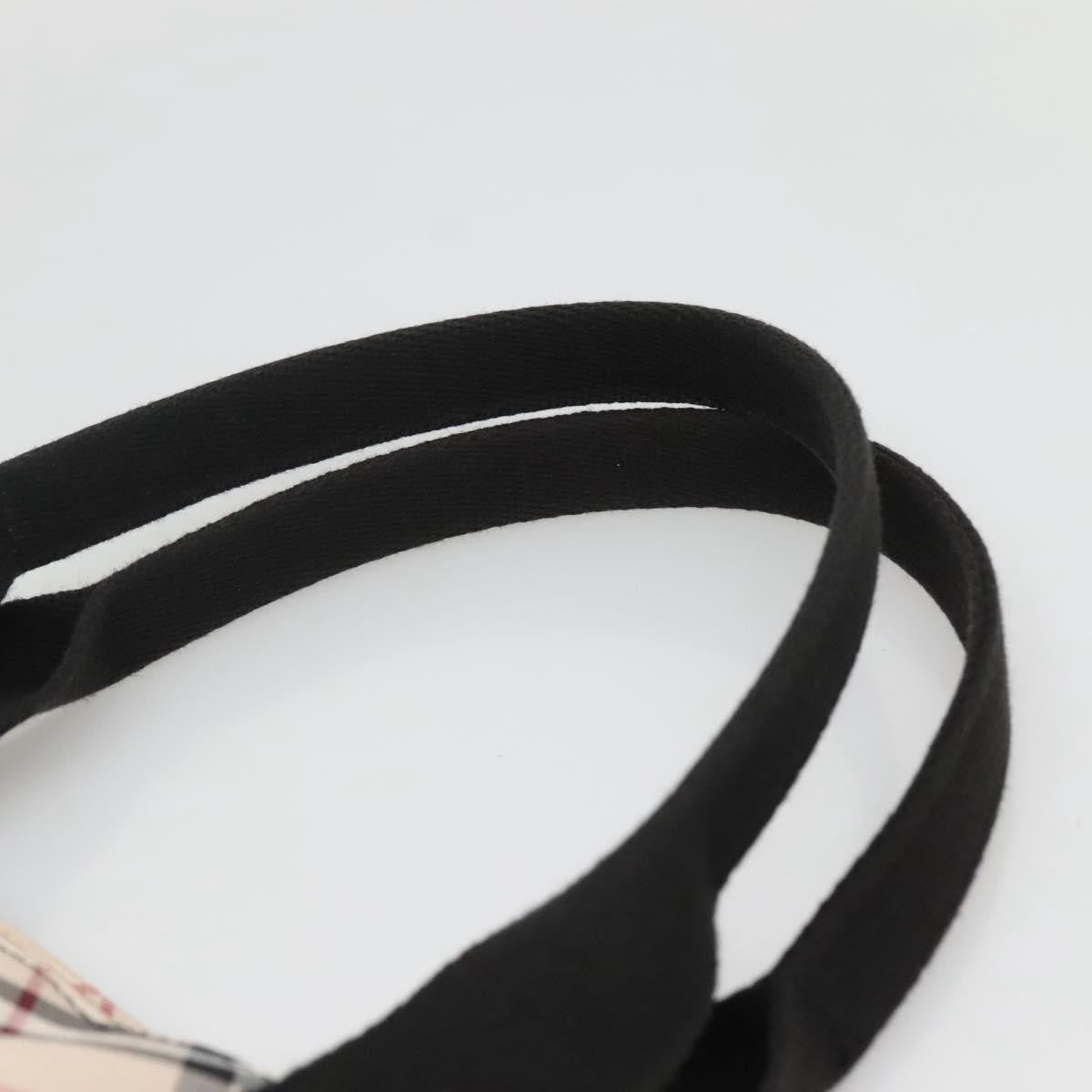 Burberry Nova Check Tote canvas check pattern, BLACK, CANVAS, Tote bag