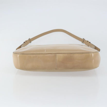 Prada Vintage Shoulder Bag Patent leather, BEIGE, PATENT_LEATHER, Shoulder bag