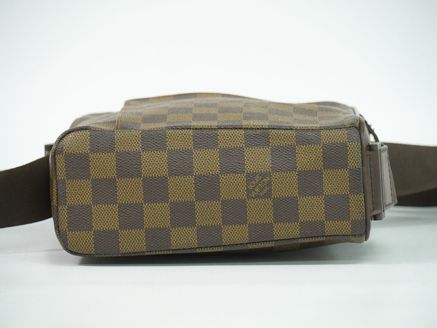 Louis Vuitton Olav Handbag Damier, BROWN, CANVAS, Shoulder bag
