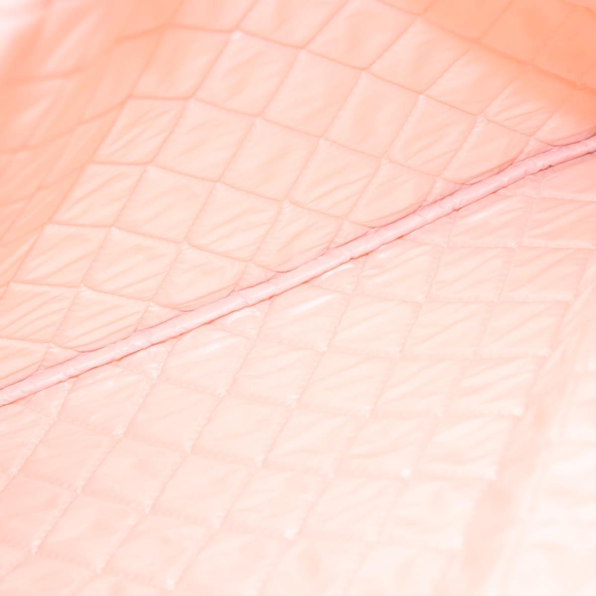 Chanel Coco Cuba Pouch Printed Quilted Canvas, WHITE, CANVAS, Clutche & pouche