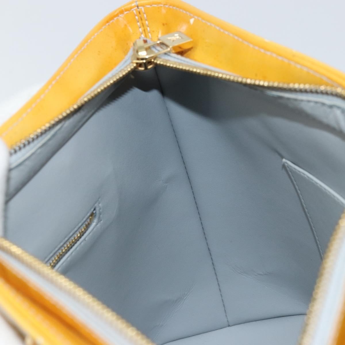 Louis Vuitton Houston Handbag Monogram Vernis, GRAY, PATENT_LEATHER, Tote bag