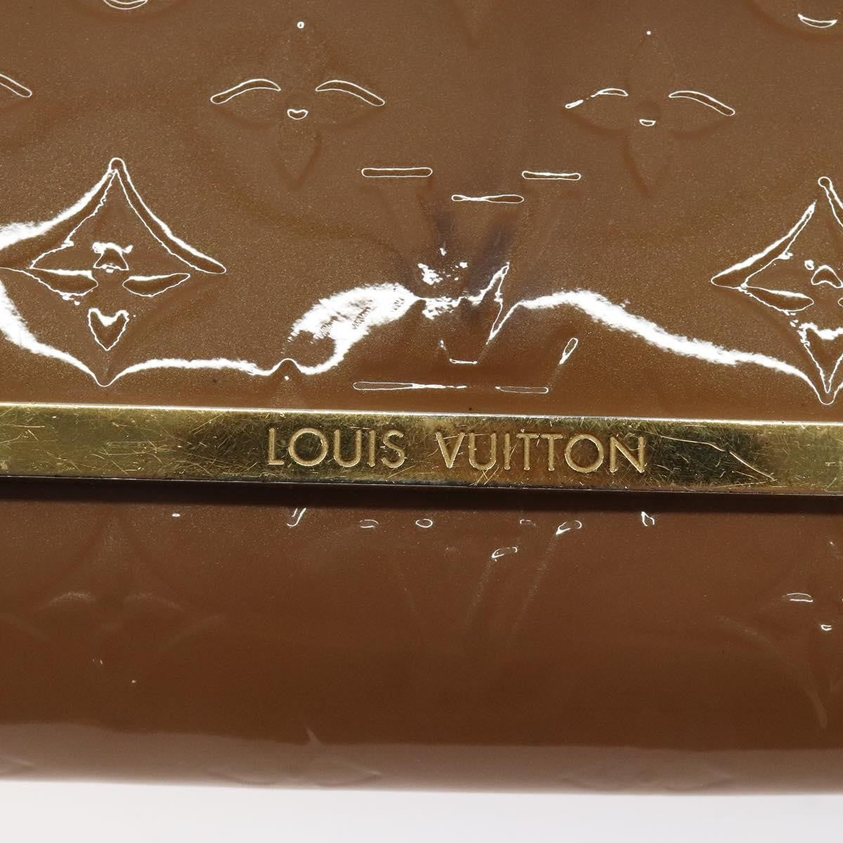 Louis Vuitton Rossmore Handbag Monogram Vernis, BROWN, PATENT_LEATHER, Shoulder bag