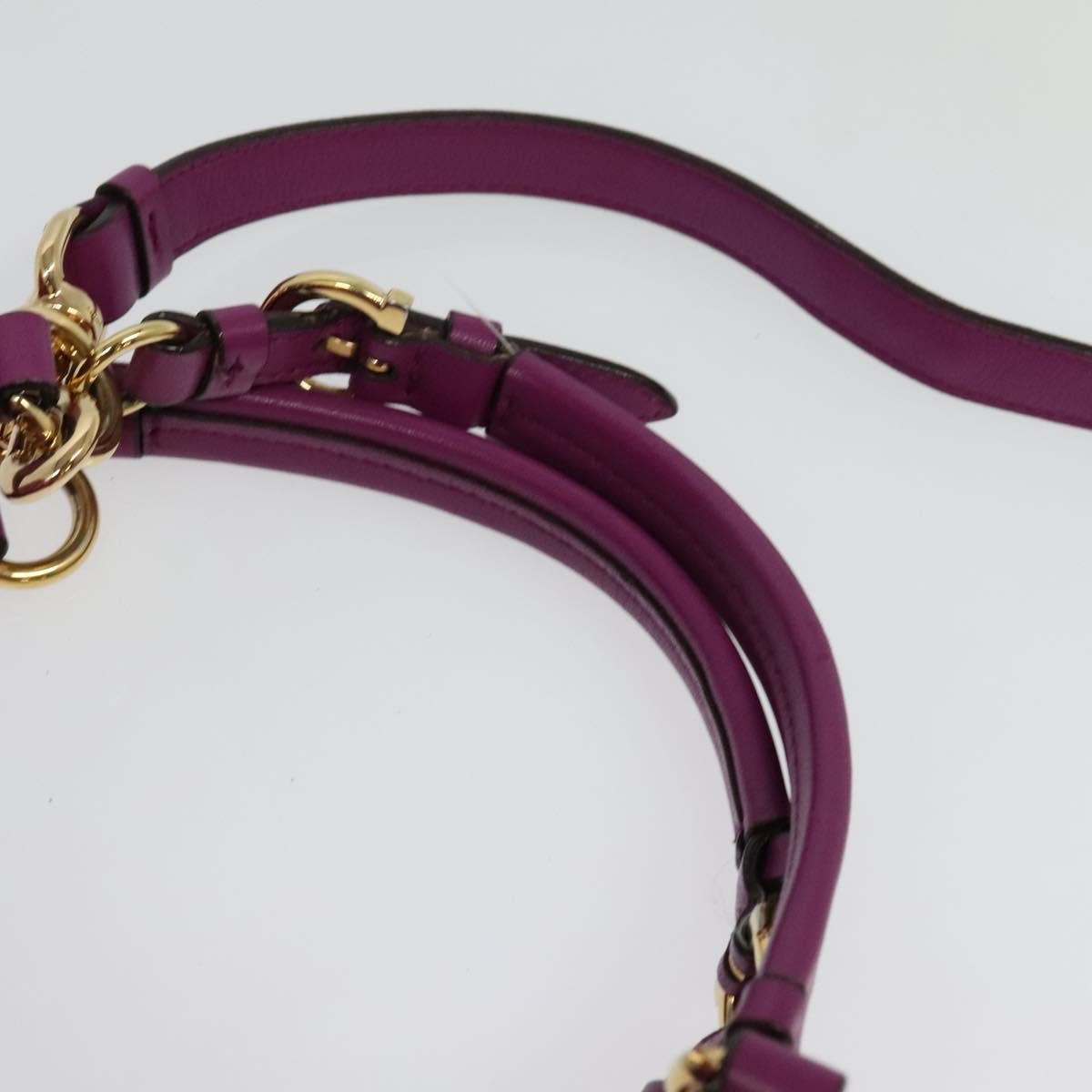 Salvatore Ferragamo Annabell Tote Leather, PURPLE, LEATHER, Handbag