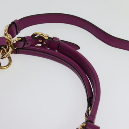 Salvatore Ferragamo Annabell Tote Leather, PURPLE, LEATHER, Handbag