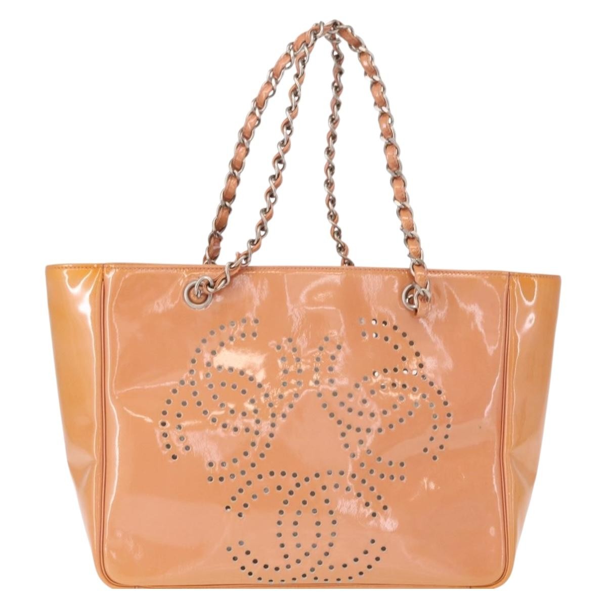 Chanel Triple CC Tote Patent, PINK, PATENT_LEATHER, Tote bag