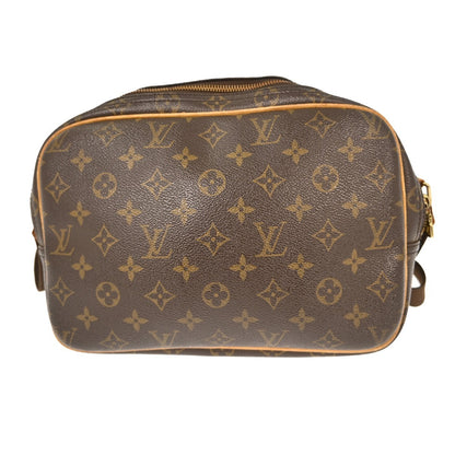 Louis Vuitton Reporter Bag Monogram Canvas, BROWN, CANVAS, Shoulder bag