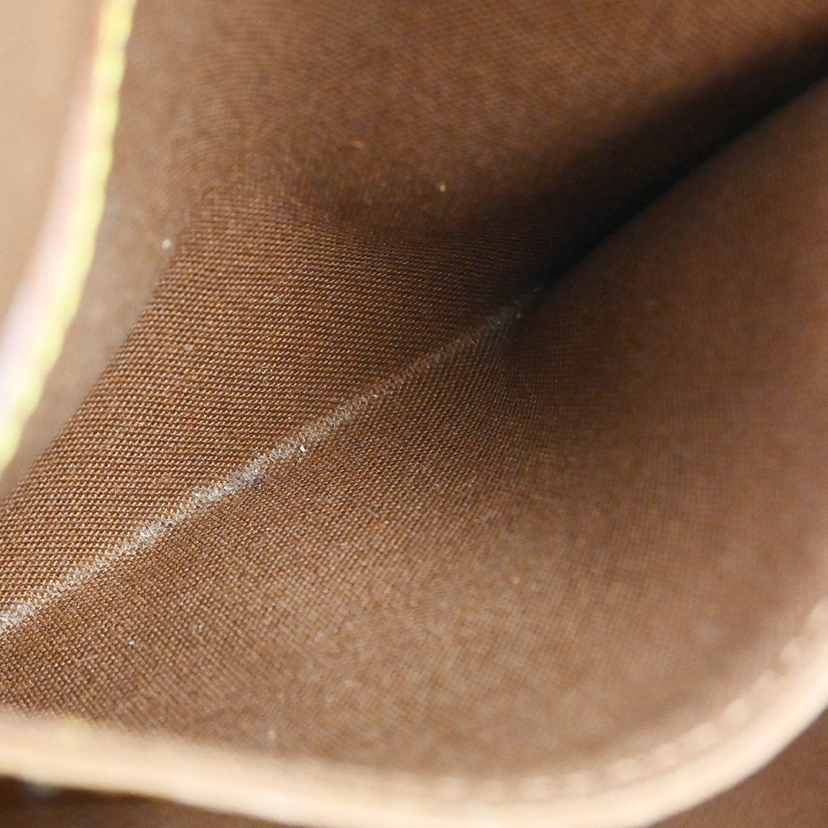 Louis Vuitton Alma Handbag Monogram Canvas, Brown, Canvas, Handbag