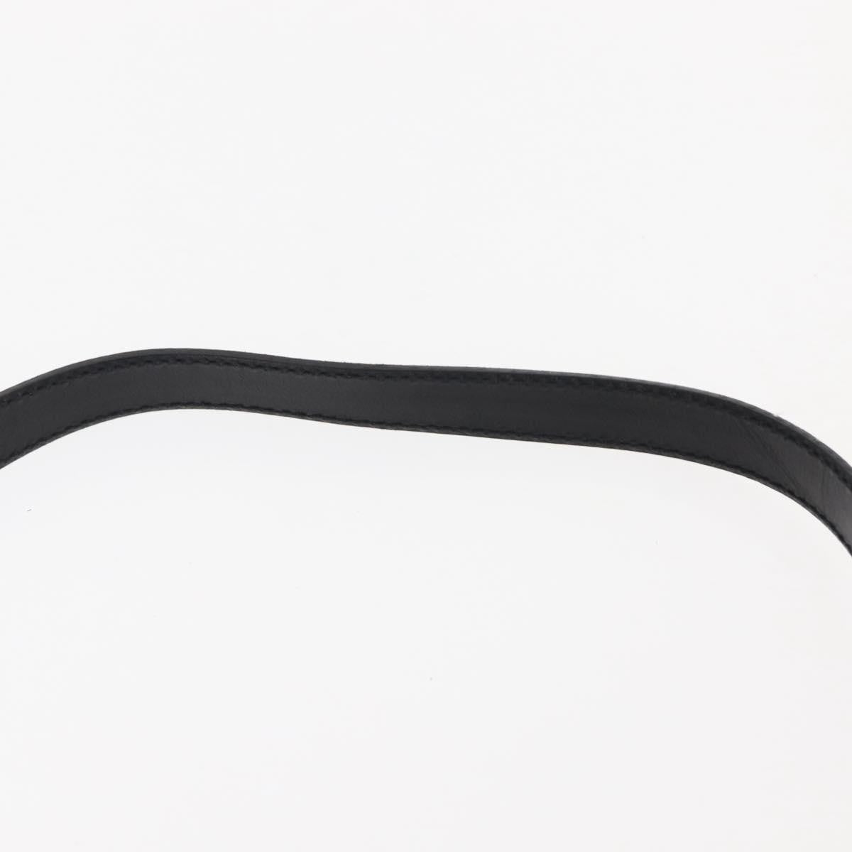 Salvatore Ferragamo Gancini mini handbag Canvas, BLACK, SUEDE, Handbag