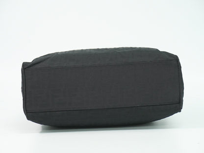 Fendi Zucca Tote bag Canvas, Black, Canvas, Tote Bag