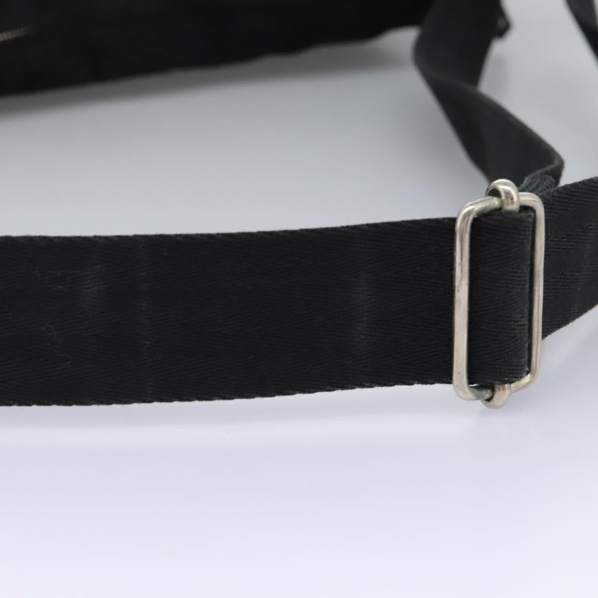 Hermes Acapulco Messenger Nylon, BLACK, NYLON, Shoulder bag