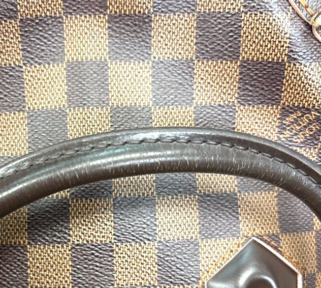 Louis Vuitton Caissa Tote Damier, BROWN, CANVAS, Handbag
