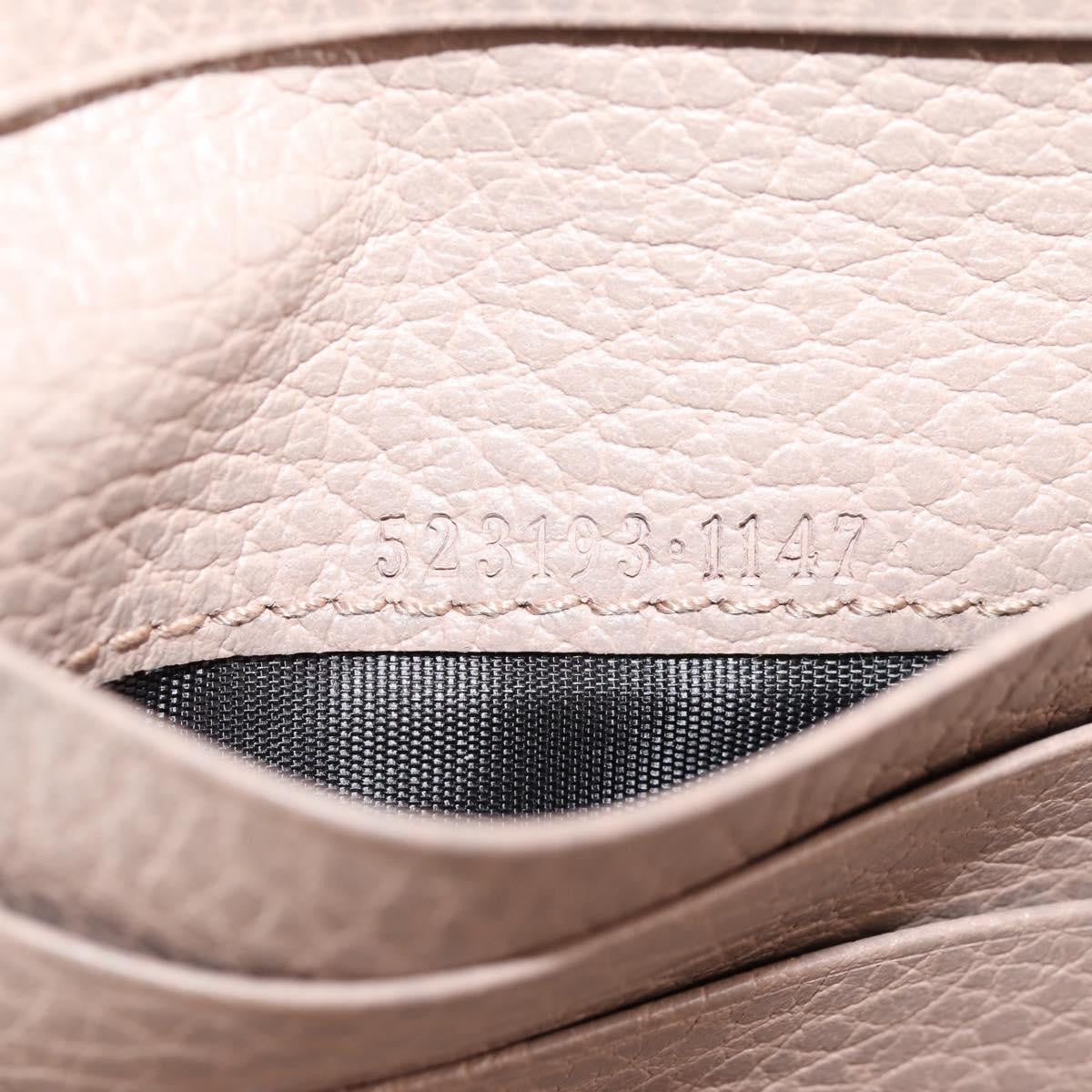 Gucci GG Marmont Wallet Leather, BEIGE, LEATHER, Wallets