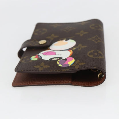 Louis Vuitton Agenda Cover Monogram Panda, Brown, Canvas, Wallet