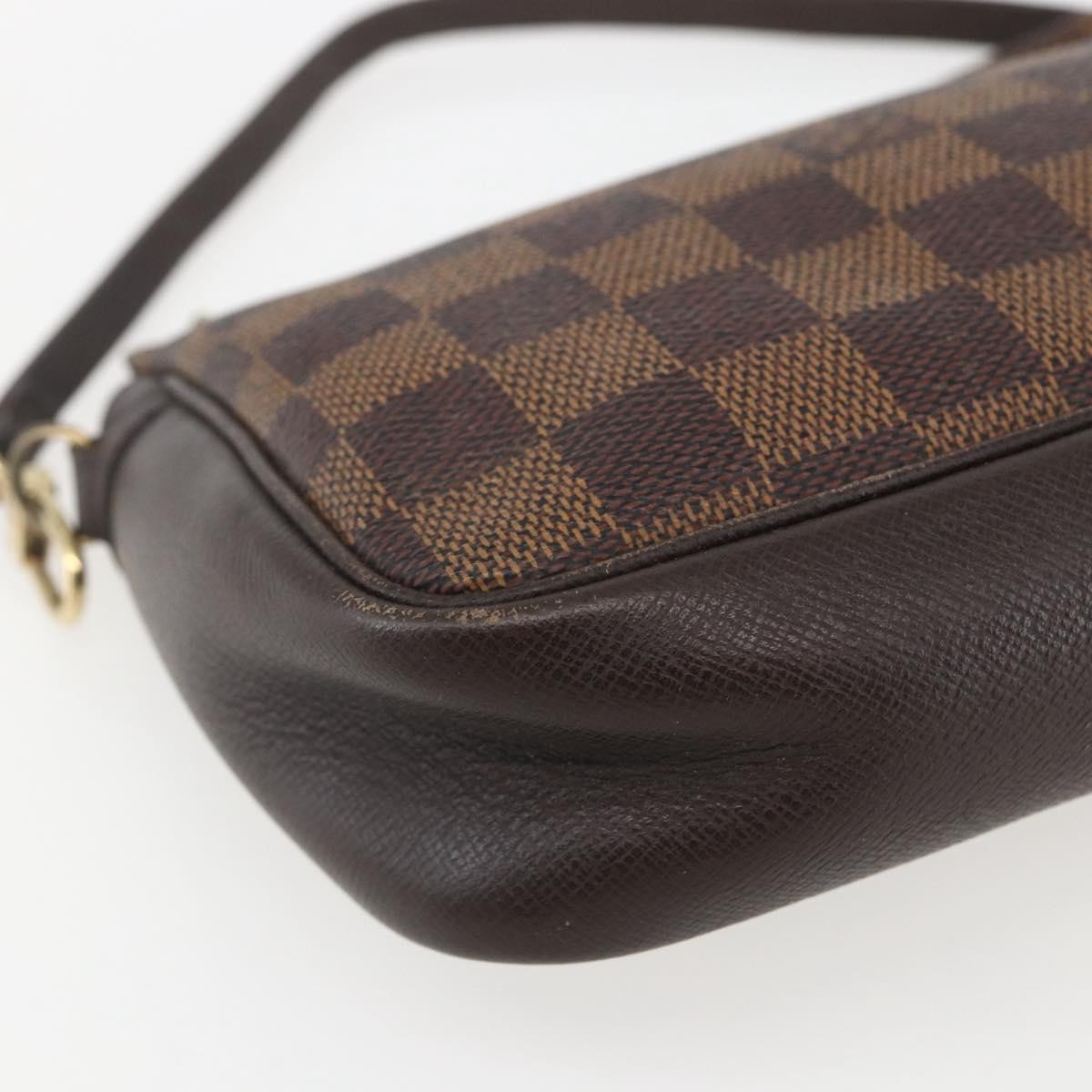 Louis Vuitton Trousse Make Up Bag Damier Canvas, BROWN, CANVAS, Clutche & pouche