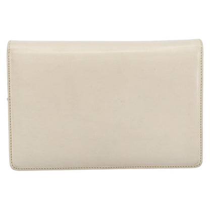 Gucci Vintage clutch Bag Leather, WHITE, LEATHER, Clutche & pouche