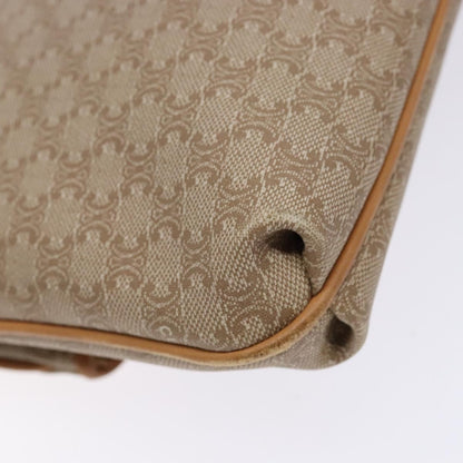 Celine Macadam Pochette Classic, BEIGE, LEATHER, Clutche & pouche