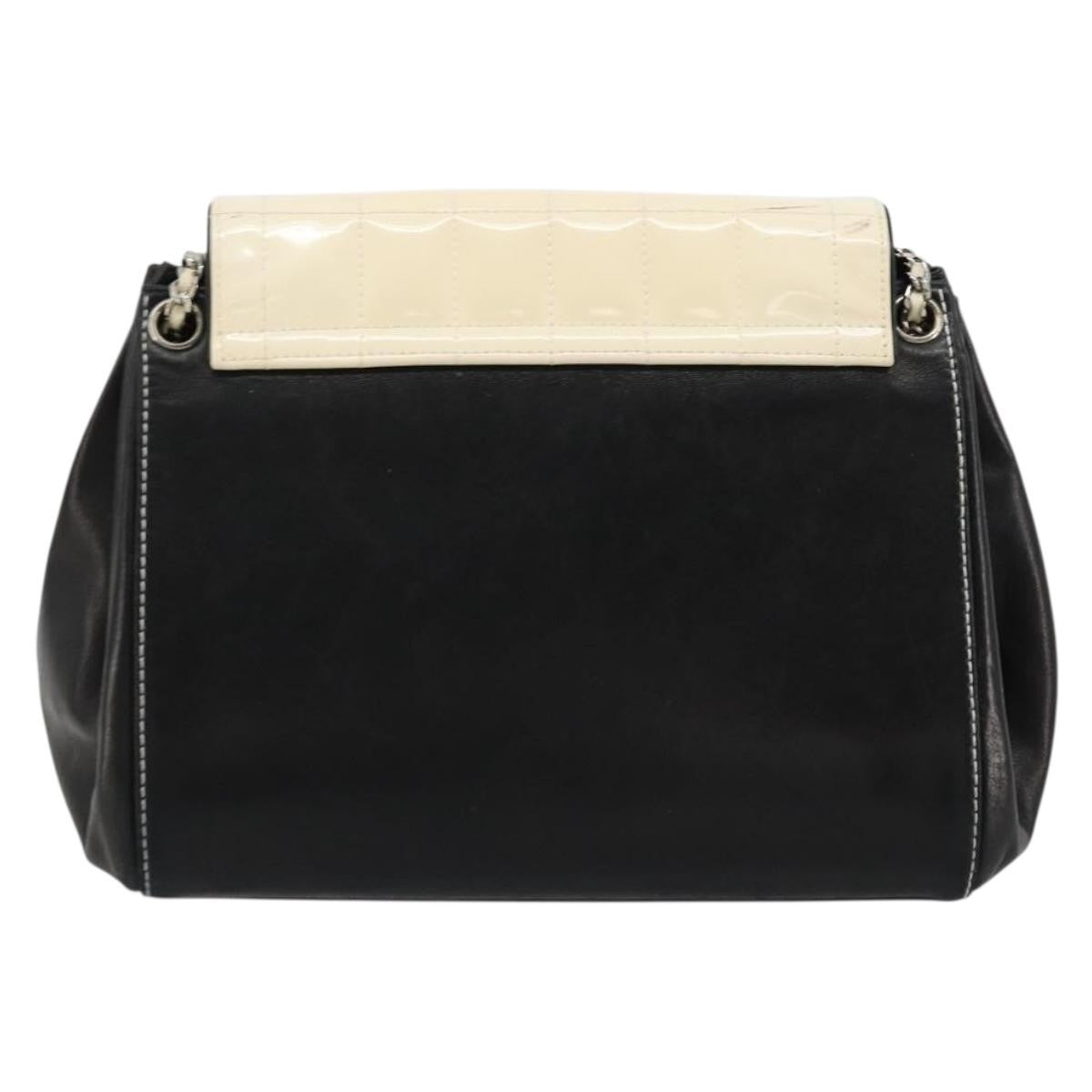 Chanel Chocolate Bar Accordion Reissue Flap Bag Quilted Lambskin, Black, Leather, Handbag