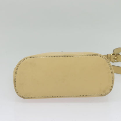 Celine Shoulder Bag Leather, BEIGE, LEATHER, Shoulder bag